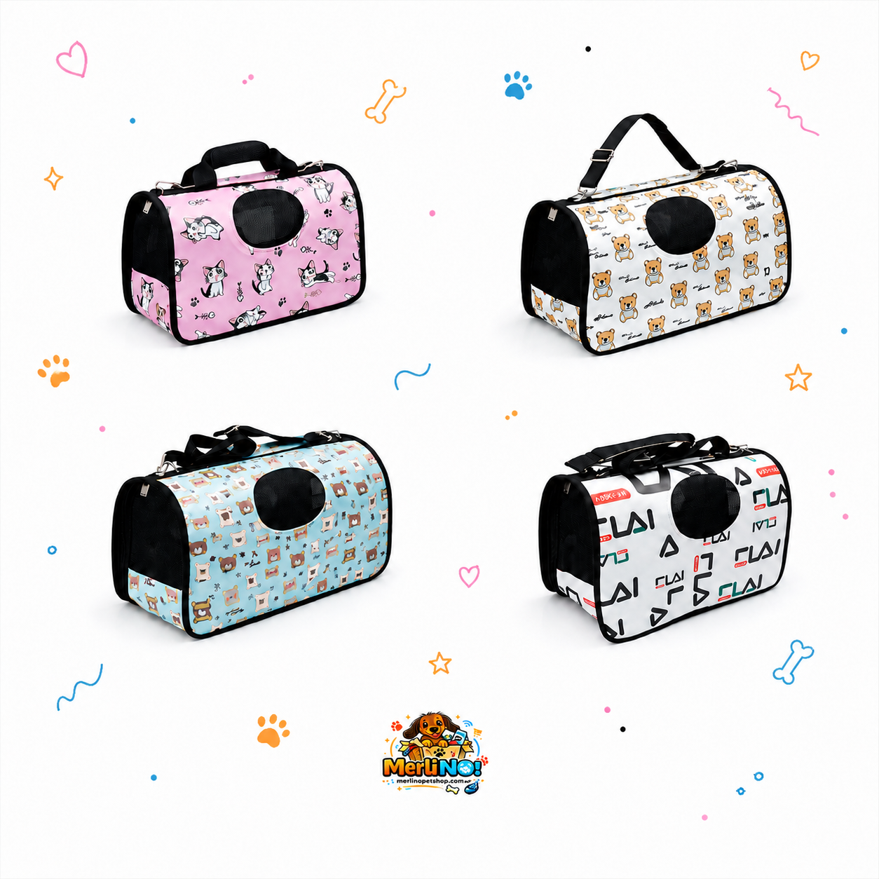 BOLSO TRANSPORTADOR ESTAMPAS