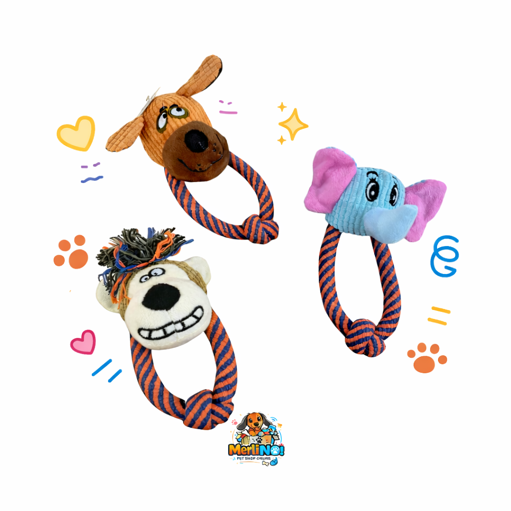 PELUCHE C/ SOGA ANIMALES