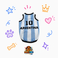CAMISETA ARGENTINA SIN MANGAS