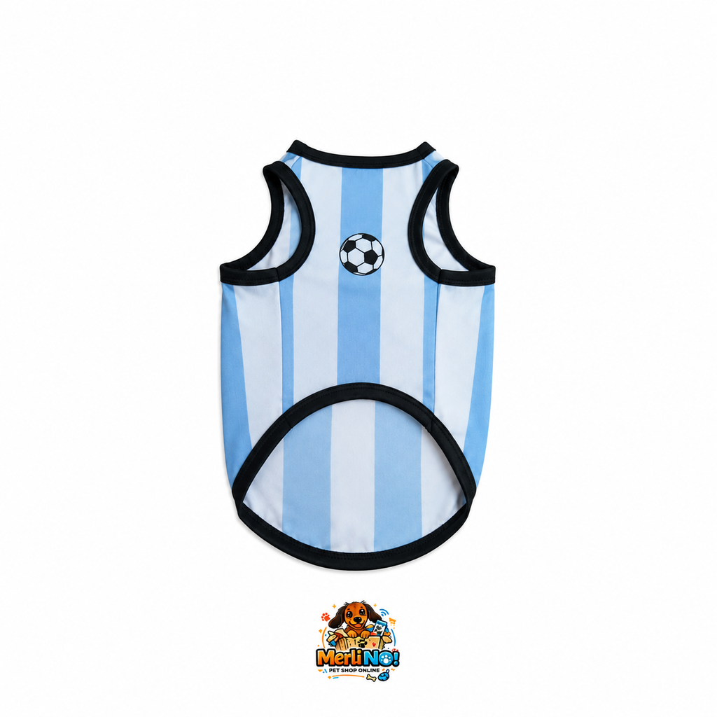 CAMISETA ARGENTINA SIN MANGAS