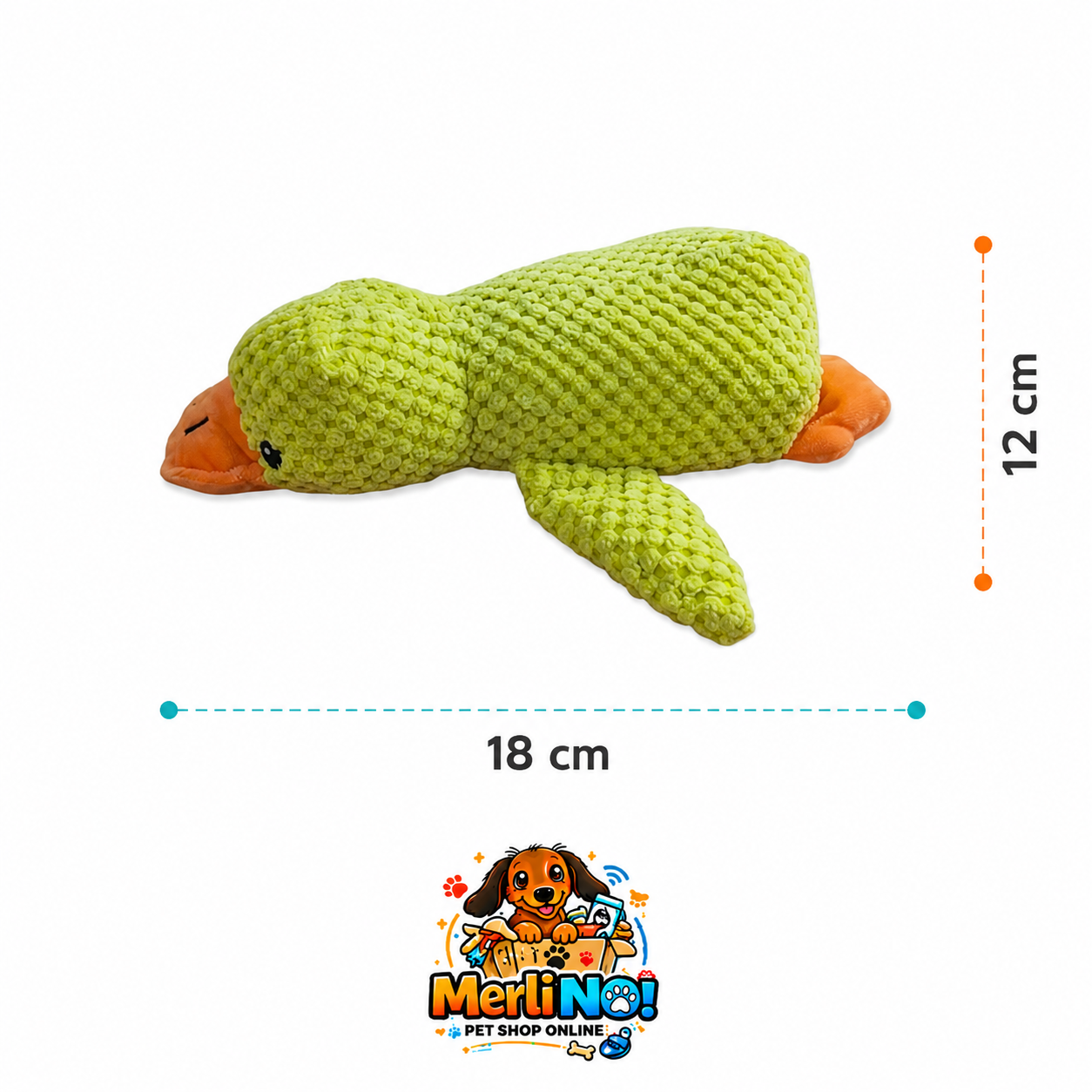 PELUCHE PATO C/ CHIFLE