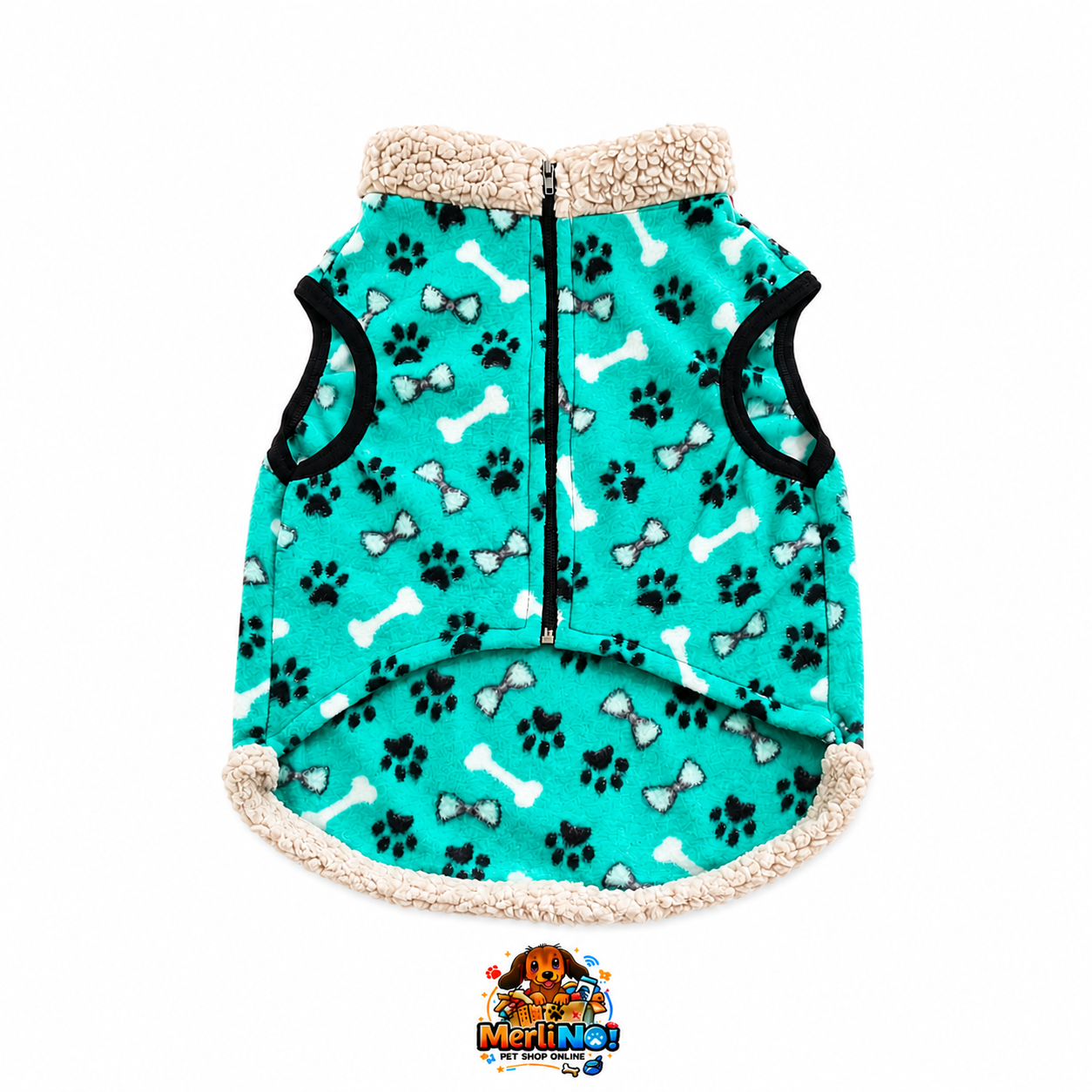 CHALECO POLAR C/CORDERITO GRANDE