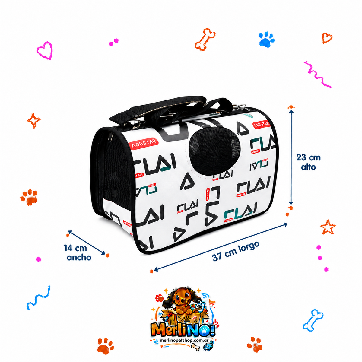 BOLSO TRANSPORTADOR ESTAMPAS
