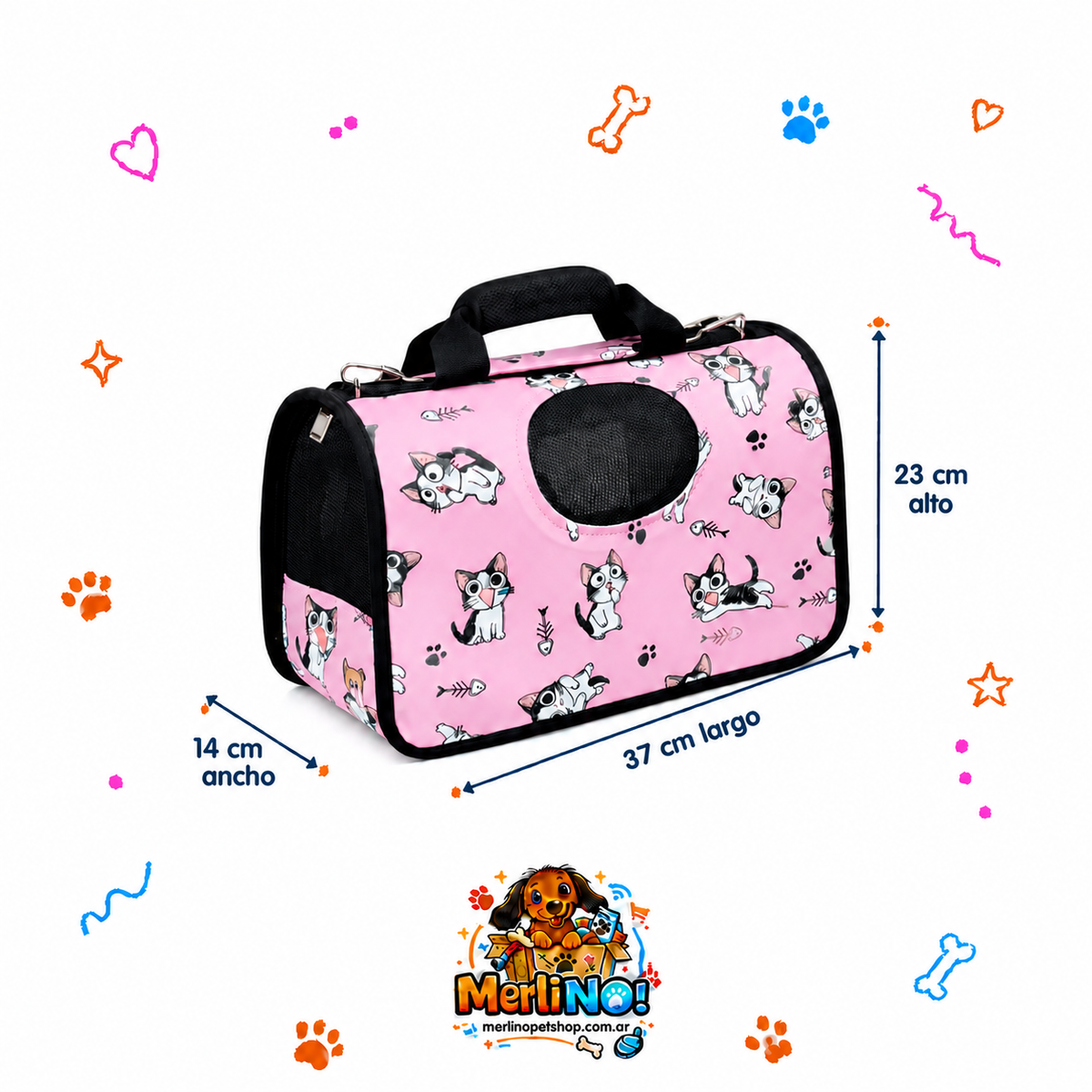 BOLSO TRANSPORTADOR ESTAMPAS