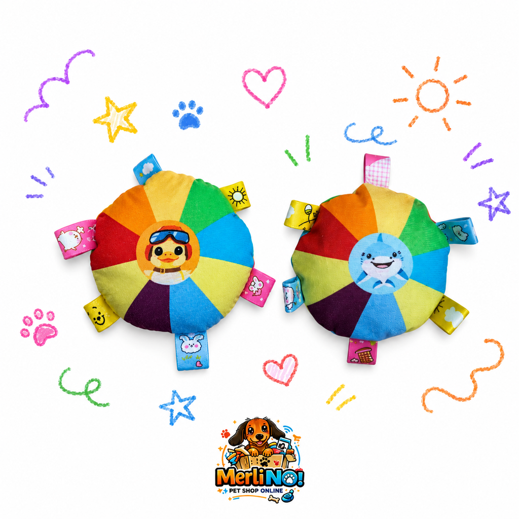 PELUCHE MULTICOLOR C/ CHIFLE
