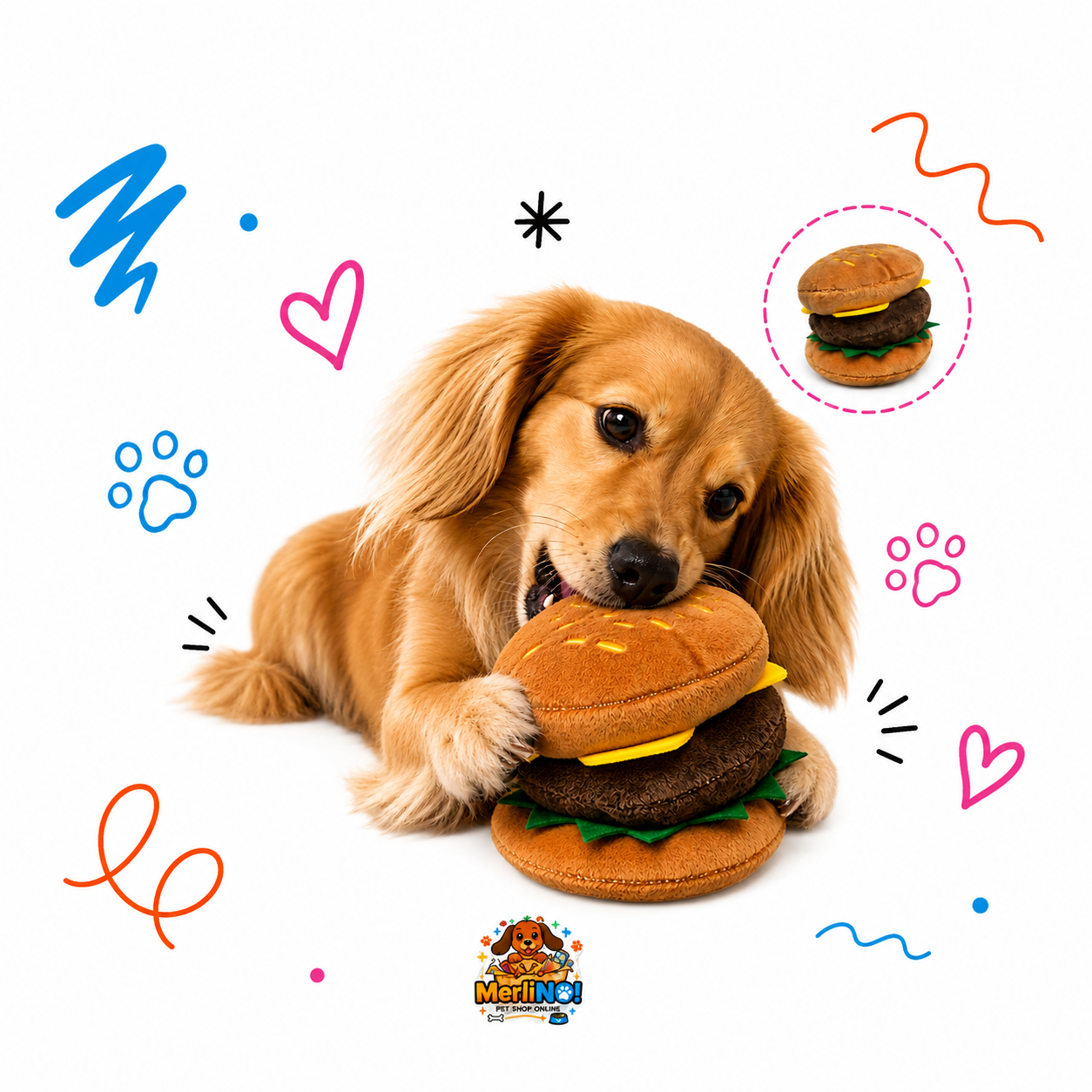 PELUCHE BURGUER