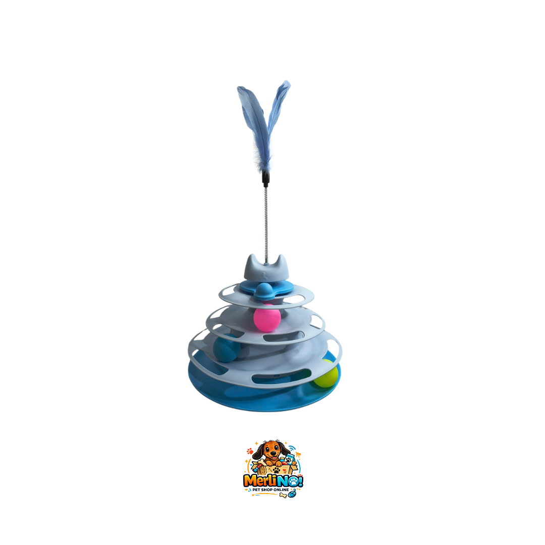 JUGUETE INTERACTIVO TORRE PARA GATO