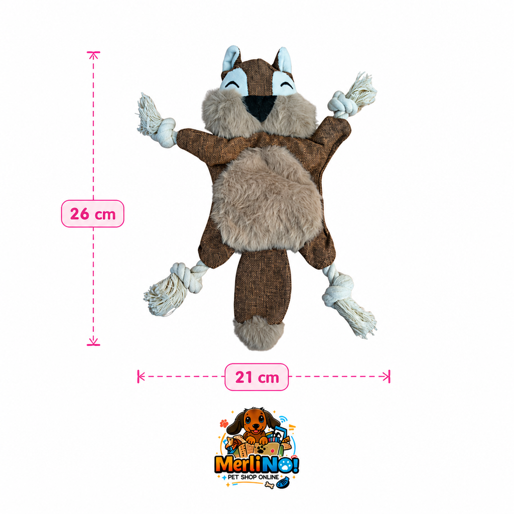 PELUCHE ARDILLA APLASTADA