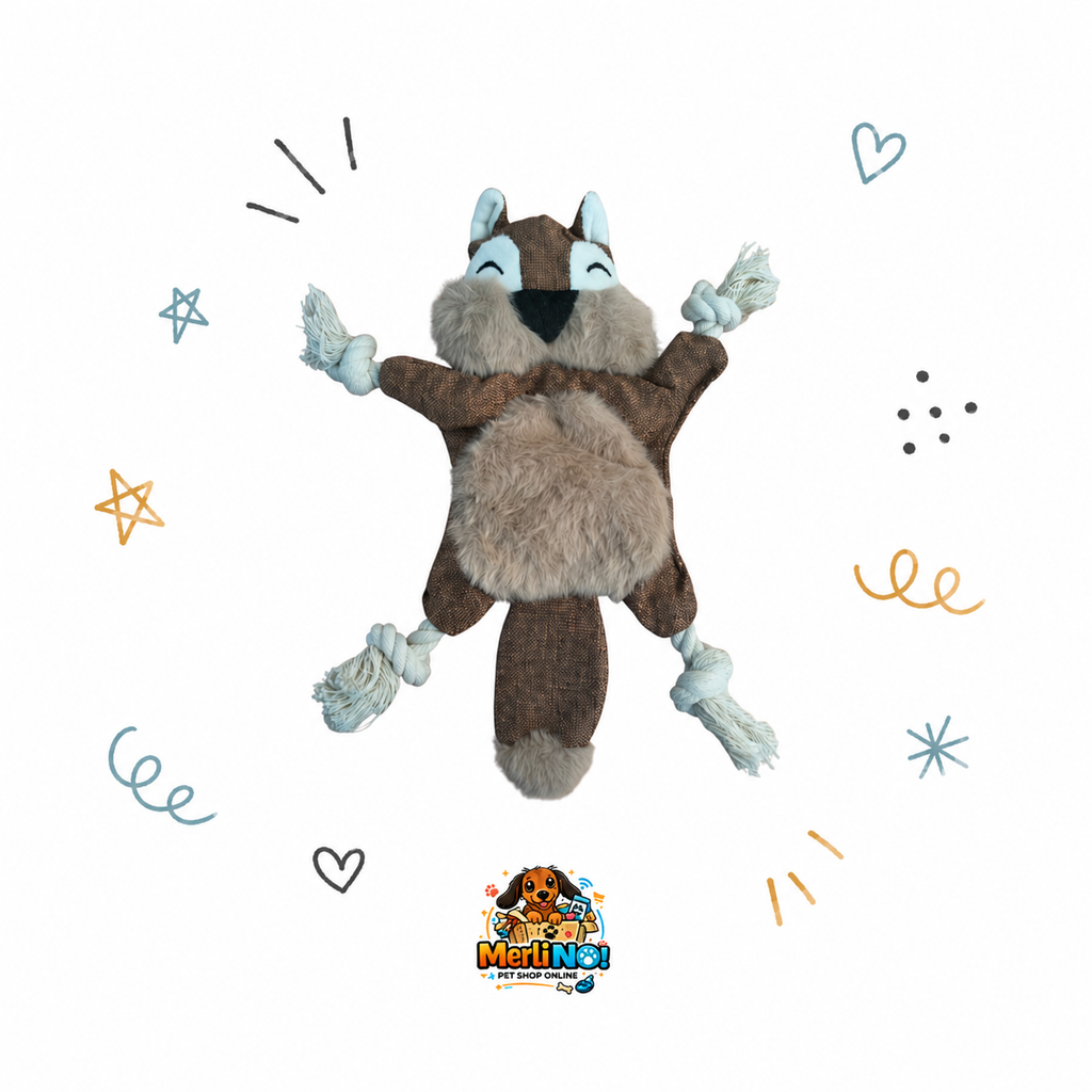 PELUCHE ARDILLA APLASTADA